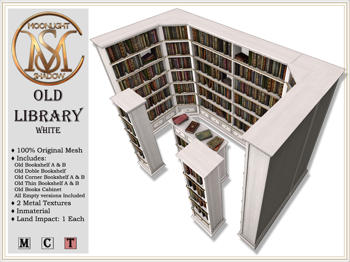 [MS] Old Library - White (Boxed)