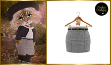 *DB* DINKIES ADELE PENCIL SKIRT* gray