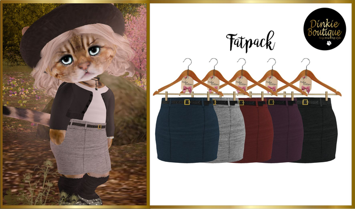 *DB* DINKIES ADELE PENCIL SKIRT* FATPACK