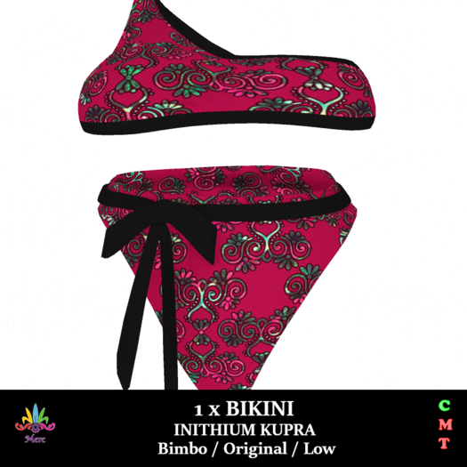 M - Bikini - Pink Chel  - Inithium Kupra