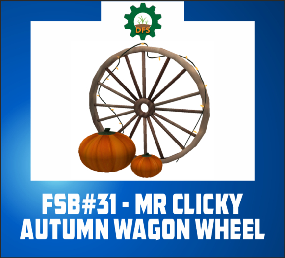 FSB#31 DFS AUTUMN WAGON WHEEL (texture)