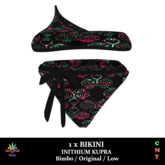 M - Bikini - Black Chel - Inithium Kupra