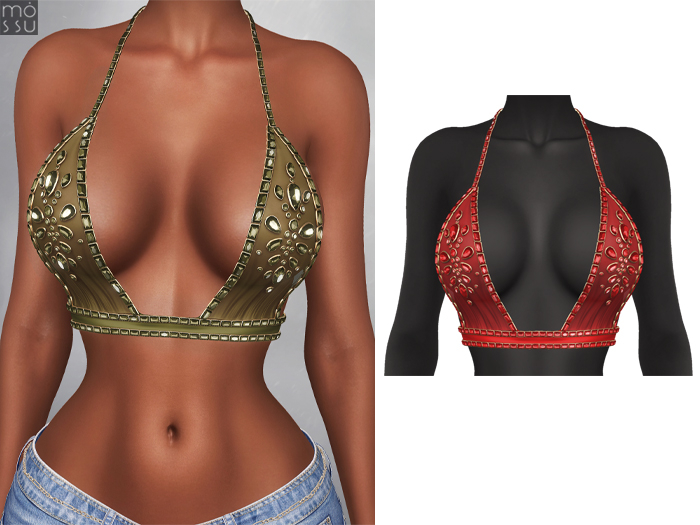 Mossu - Brielle Top - Red 