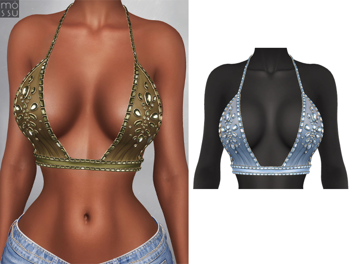 Mossu - Brielle.Top - Light Blue (Wear)