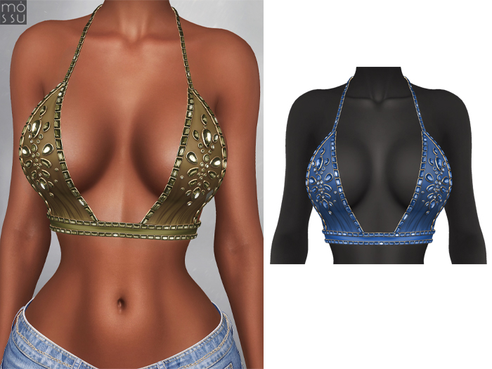 Mossu - Brielle.Top - Blue (Wear)