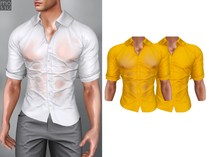 Mossu - Levi Shirt - Yellow 