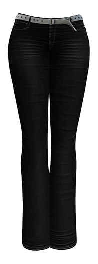 GGVG FLARE PANT WITH BELT 9