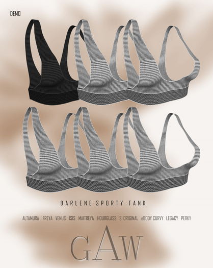 GAW Darlene Sporty Tank DEMO