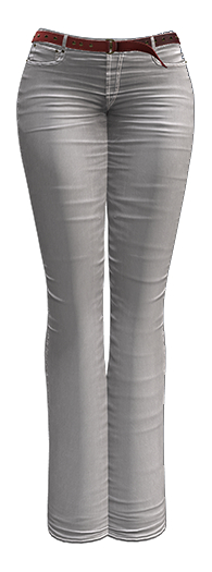 GGVG FLARE PANT WITH BELT 10