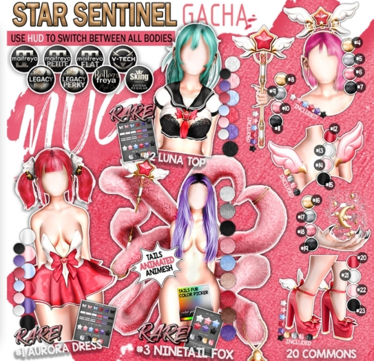Mug - Star Sentinel - #12 Wings Red