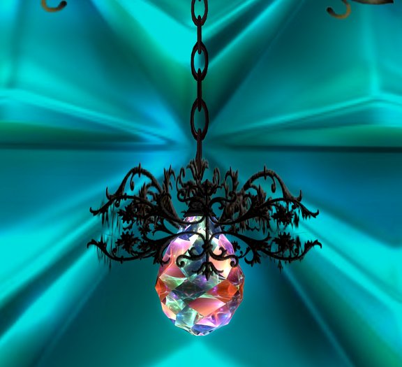 GOTHIC THE AWAKENING WROUGHT IRON LIGHT 2 boxed