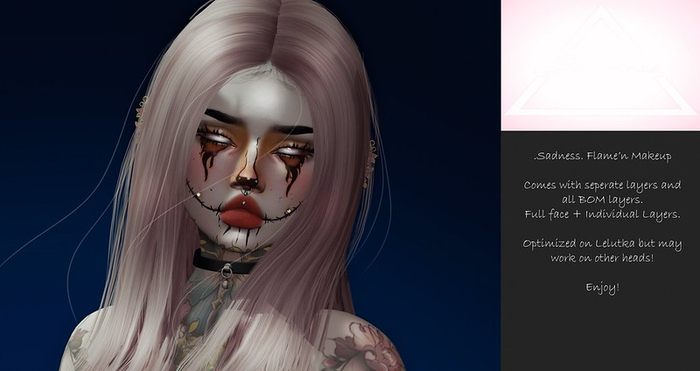 .Sadness. Flame'n Face
