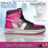 Sneakers EV-085W High Top - S3 FUSCHIA