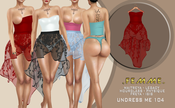 [FM] UNDRESS ME 104 - RED 