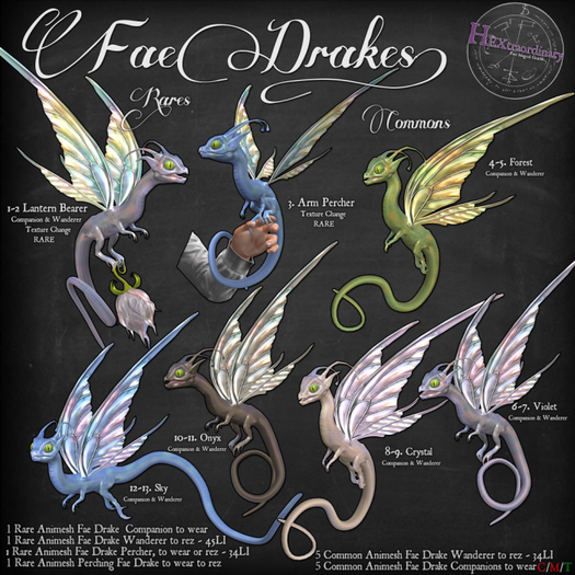 *HEXtraordinary* Fae Drake - Elusive Pink - SOI