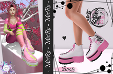 - MicRo - Boots Ashanti  Pink Fox