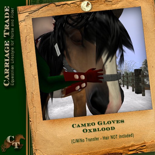 @CT@ Cameo Gloves Oxblood