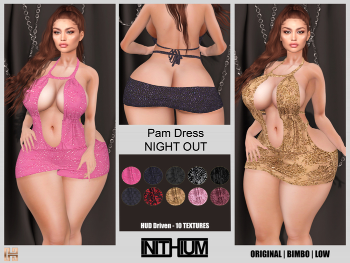 [hh] Pam Dress NIGHT OUT [ INITHIUM ] KUPRA