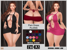 [hh] Pam Dress PLAINS [ INITHIUM ] KUPRA