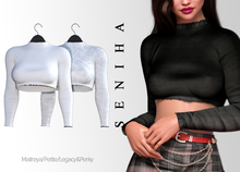 Seniha. Nuria Top // White