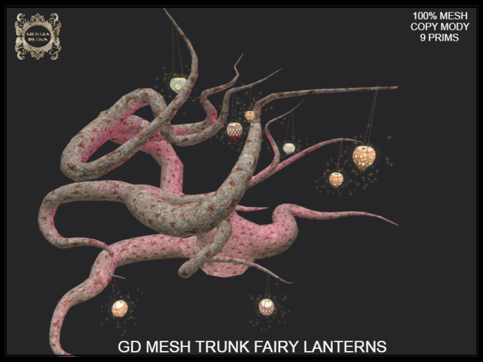 GD MESH TRUNK FAIRY LANTERNS