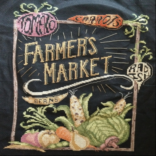 Farmers Market Needlework Texture