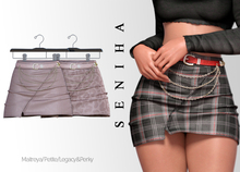 Seniha. Nuria Skirt&Belt // Nude