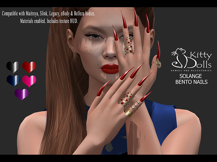 K.D Solange Nails - Wear me/Touch me