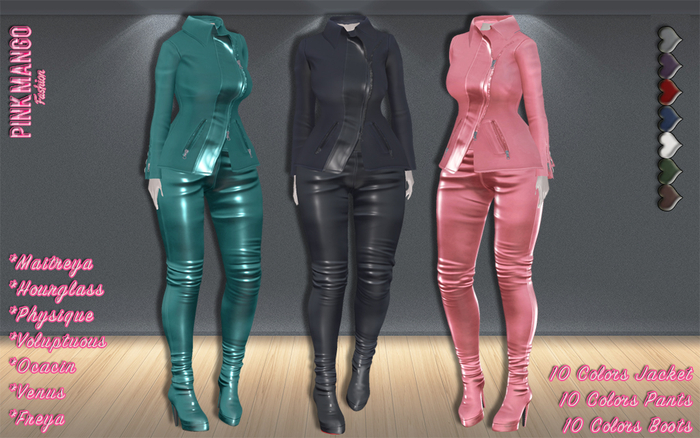 *Pink Mango* Gala Outfit Fatpack