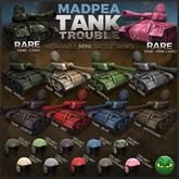 MadPea Tank Trouble Helmet - Blue
