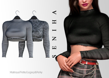 Seniha. Nuria Top // Grey