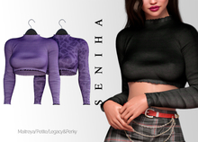 Seniha. Nuria Top // Purple