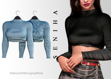 Seniha. Nuria Top // Sky