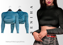 Seniha. Nuria Top // Blue