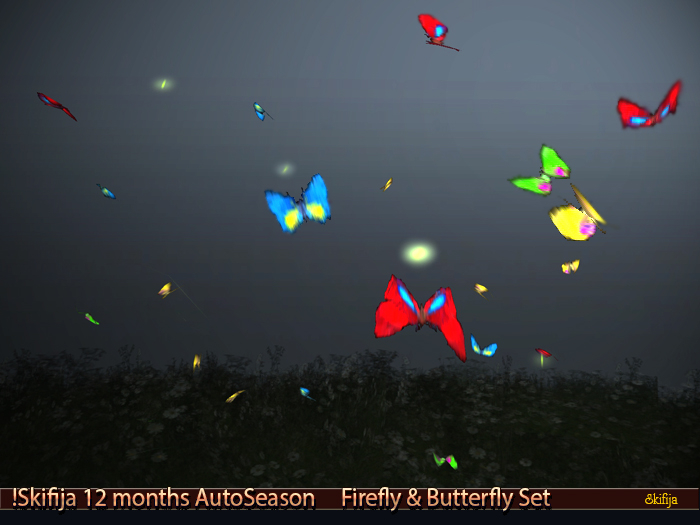 !Skifija 12 months AutoSeason Firefly Butterfly Set