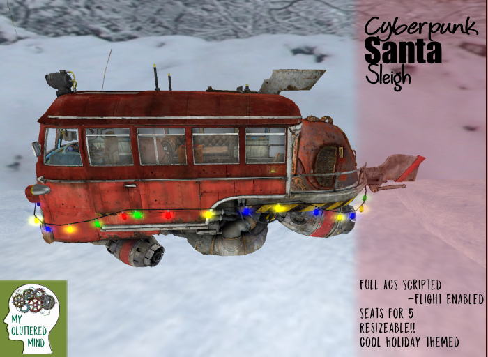 Cyberpunk Santa Sleigh (boxed)
