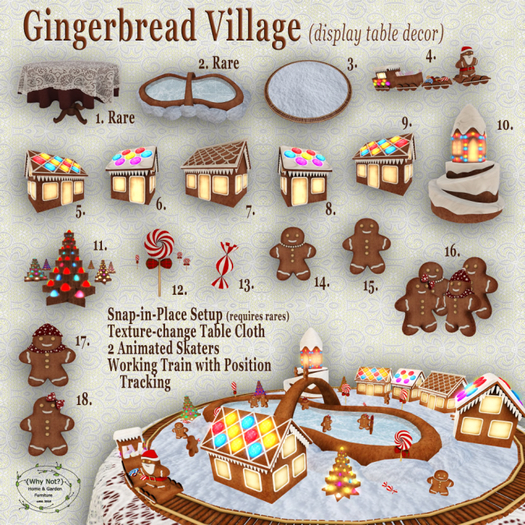 8. {Why Not?} Gingerbread Village House 3