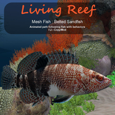 Inochi Reef : Mesh Fish - Belted Sandfish
