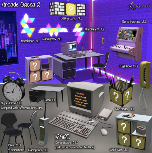 Rassuel - Arcade2 - Commondore - RARE