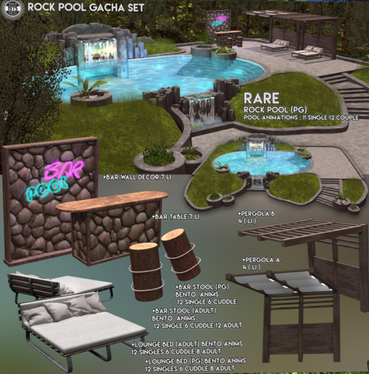[Since1975] Rock Pool Stool (PG)