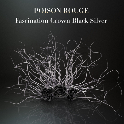 POISON ROUGE Fascination Crown Black/Silver