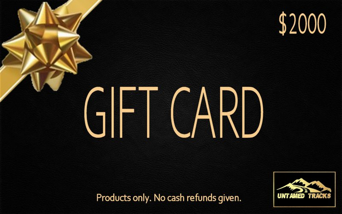 Classic Black Gift Card - $2000