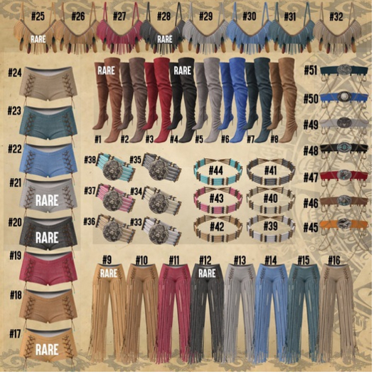 #19 - Addams - Zara Pants Without Fringes - Maitreya