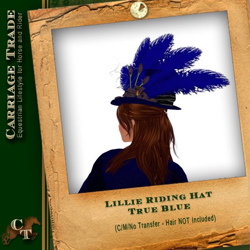 @CT@ Lillie Riding Hat True Blue