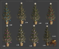 {YD}Little christmas tree - Natural RARE