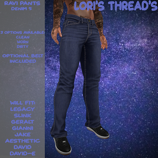 [L.T] Ravi Pants - Denim 5 (ADD ME)