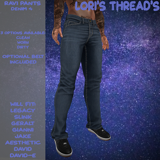 [L.T] Ravi Pants - Denim 4 (ADD ME)
