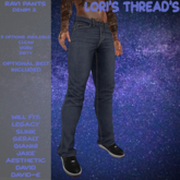 [L.T] Ravi Pants - Denim 2 (ADD ME)