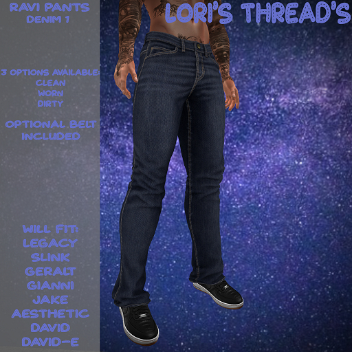 [L.T] Ravi Pants - Denim 1 (ADD ME)
