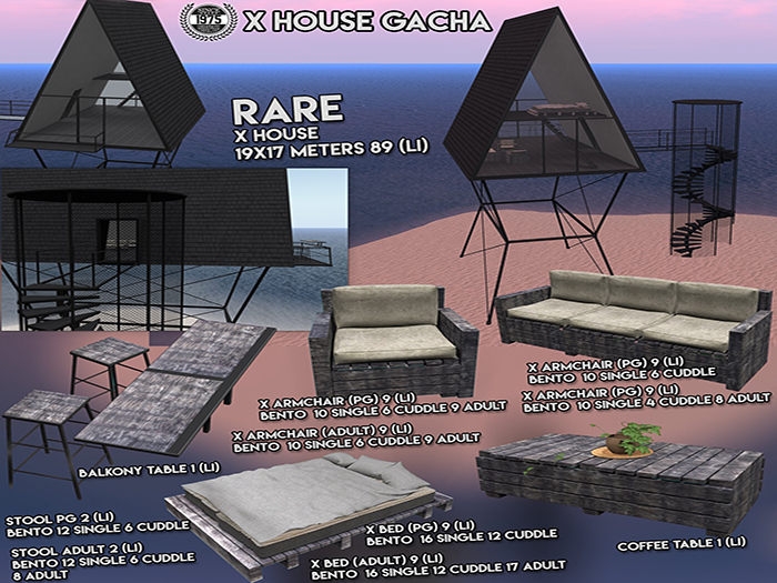 [Since1975] X House - RARE